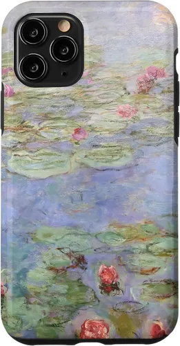 Vista 29 de Monet's Water Lilies Modern Art Impressionism Painting Cover Case for iPhone 17