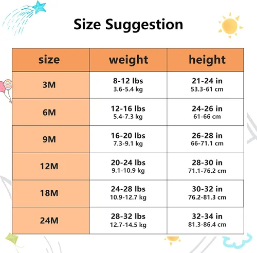 Vista 4 de vvfelixl Body de bebé para mascotas, ropa de algodón de manga larga para niños y niñas de 0 a 24 meses