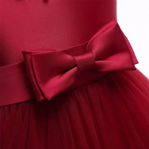 Vista 5 de COMISARA - Vestido formal para niña, para boda o desfile, tallas 6M-9T
