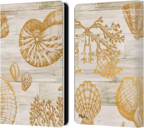 Vista 11 de Head Case Designs Funda de piel con licencia oficial de Paul Brent Agate Mermaid Coastal para Kindle Paperwhite 5 (2021)