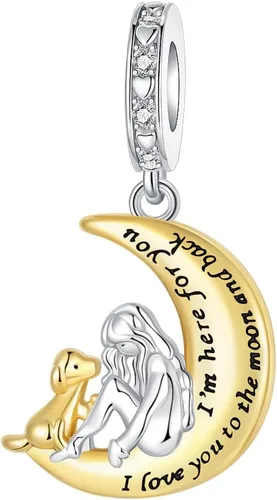 Vista 132 de Abalorios de plata de ley 925 con letras de la A ~ Z, para pulseras, collares, Día de San Valentín, Día de la Madre, joyería regalos para mujeres