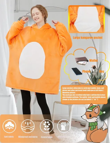 Vista 5 de Lovemonster Pijama unisex de animales para cosplay de animales, acogedor suéter de franela Sherpa para adultos, disfraz de Navidad y Halloween