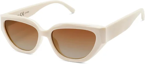 Vista 34 de SOJOS Gafas de sol polarizadas de ojo de gato lindo de moda para mujer Cateye SJ2237