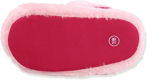 Vista 7 de Minnie Mouse - Pantuflas de felpa para niña pequeña Rosa fucsia
