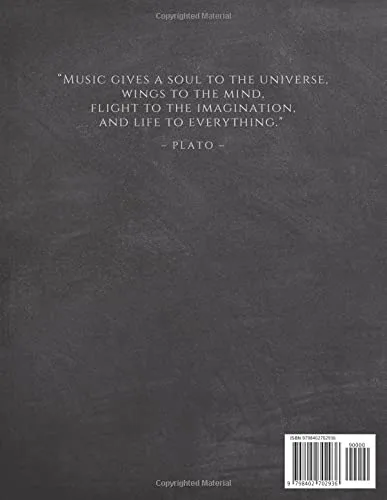 Vista 2 de I Hit Drums Because Hitting People Is Frowned Upon Notation Paper and Notebook Useful Drummer Gift Blank Sheet Music And Lyric Sheets In A Handy