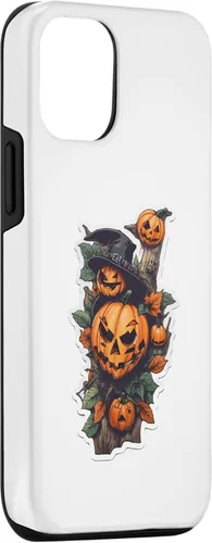 Vista 3 de iPhone 15 Helloween pumpkin monsters Case