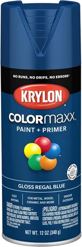 Vista 56 de Krylon K05554007 COLORmaxx Pintura en aerosol y base para uso en interiores y exteriores, color almendra satinada, 12 onzas (paquete de 1)