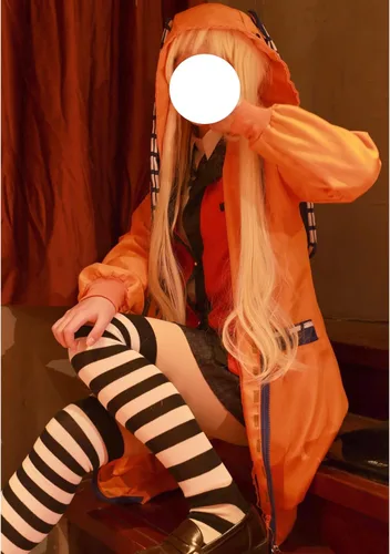 Vista 6 de Kakegurui - Disfraz de cosplay de anime para fiesta temática de Halloween y trajes cotidianos