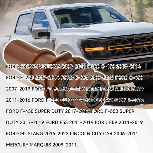 Vista 5 de Válvula PCV EV281 para Ford F-150, E-150, E-250, Crown Victoria, Lincoln 2007-2014 Válvula PCV de escape positivo válvulas de ventilación del cárter
