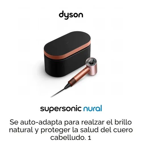 Vista 2 de Dyson Supersonic Nural™ Secador de pelo Seda ámbar