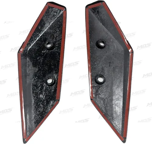 Vista 2 de MOS - Cubiertas laterales de fibra de carbono para guardabarros delanteros compatibles con Yamaha XMAX 300 2017-2022