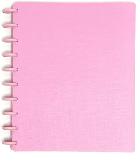 Vista 95 de Talia - Cuadernos de notas con tapas, planificador, personalizables, (Rosa de los 90, Junior (5.5 pulgadas x 8.5 pulgadas))