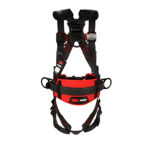Vista 3 de 3M Protecta Construction Style - Arnés de posicionamiento 1161305, negro, mediano/grande, 1 Ea/estuche