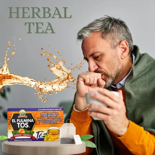 Vista 6 de El Fulmina Tos Tea (30 bolsas) Proporleo + Equinacea