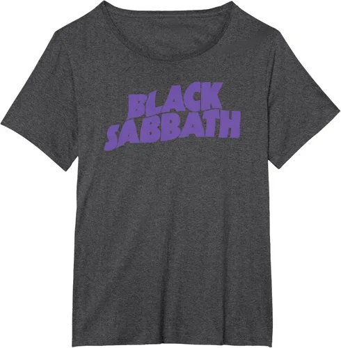 Vista 14 de Black Sabbath Camiseta con logotipo morado