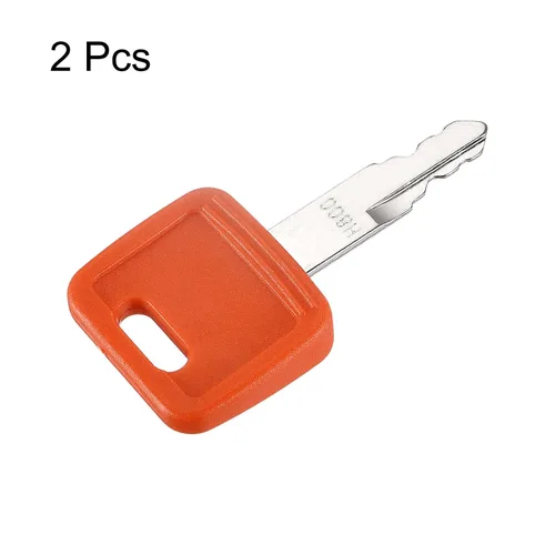 Vista 3 de uxcell Llave de equipo, llaves de encendido de maquinaria de construcción para excavadoras (número de pieza H800) 2Pcs Keys for Excavators