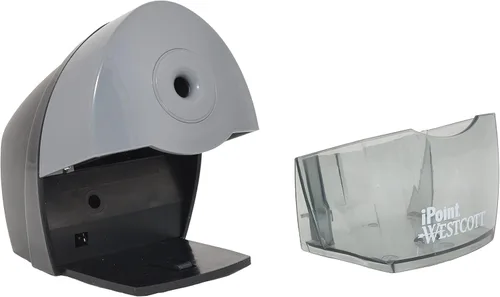 Vista 3 de Westcott Sacapuntas eléctrico compacto, diseño horizontal de un solo agujero