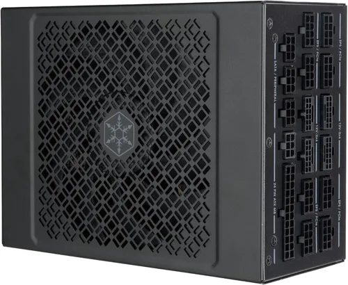Vista 6 de Silverstone Technology HELA 1300R Platinum ATX 3.0 / PCIe Gen 5 1300W Fuente de alimentación totalmente modular con dimensiones compactas