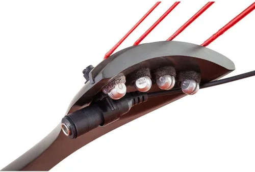 Vista 3 de KNA DB-1 - Fonocaptor portátil montado en puente piezo para contrabajo, vertical, clásico, rockabilly, sonido acústico natural, fácil instalación