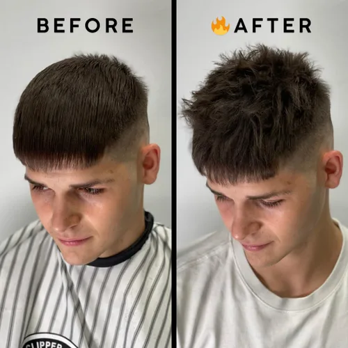 Vista 3 de Tribal Chimp Polvo para peinar el cabello, voluminizador de cabello invisible durante todo el día y polvo de textura para hombres y mujeres, polvo