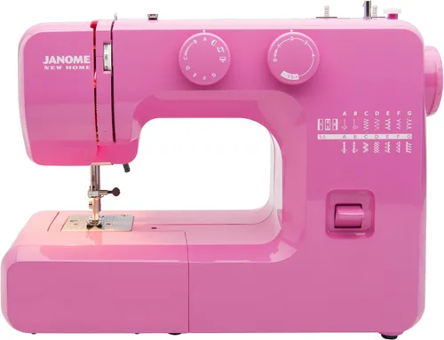 Vista 16 de Janome Blue Couture - Máquina de coser fácil de usar con estructura metálica interior, diagrama de bobina, videos tutoriales, ¡hecha pensando