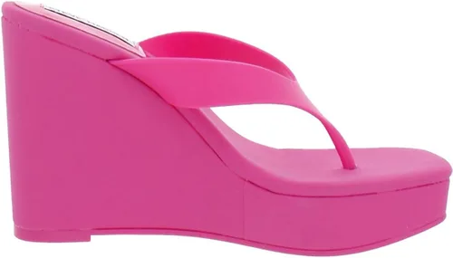 Vista 2 de Steve Madden Sandalia de cuña refinada para mujer, 8