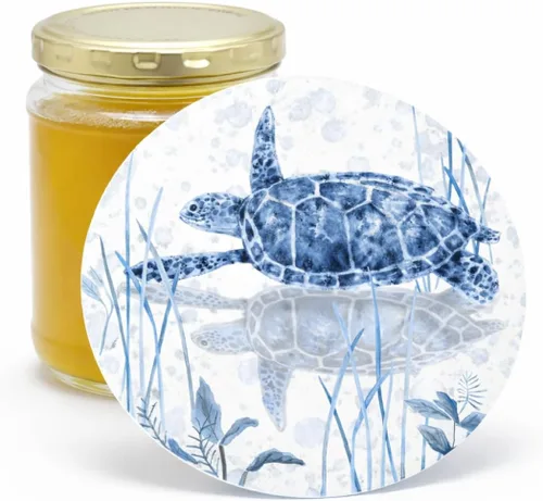 Vista 23 de Andreas - Abrelatas de silicona antideslizante de 6.25 pulgadas, abridor de tapas fácil, fabricado con silicona y tela, apto para lavavajillas