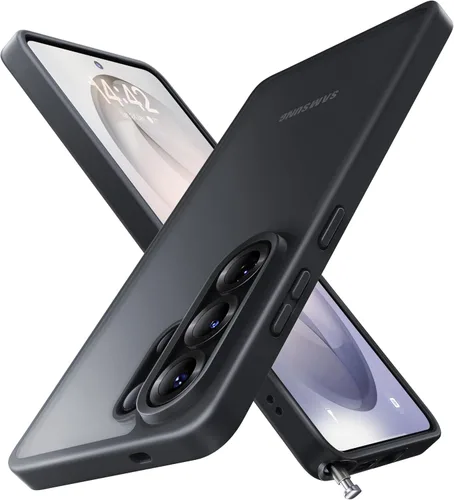 Vista 10 de CASEKOO - Carcasa para Samsung Galaxy S26 Ultra de 6.9" violeta Camera Guard, 16FT Military Protection, Anti-Fingerprint, Slim Matte Translucent