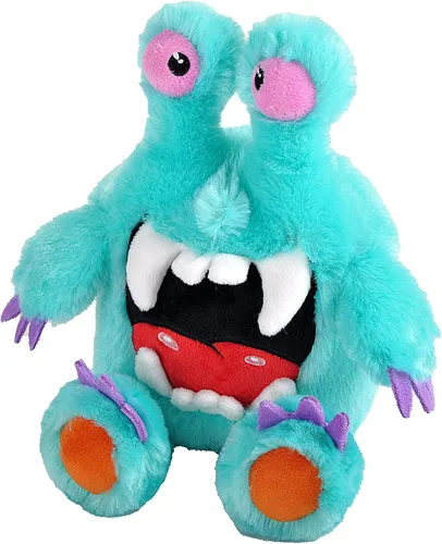 Vista 6 de Wild Republic Monsterkins - Anochecer de peluche, 18 pulgadas, regalo para niños, juguete de peluche, hecho de botellas de agua recicladas hiladas