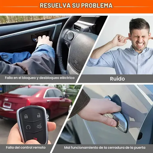 Vista 4 de Actuador de Bloqueo de Puerta - Delantero Izquierdo Lado del Conductor - Compatible con 2001-2007 Cadillac Escalade Chevy Avalanche, Silverado
