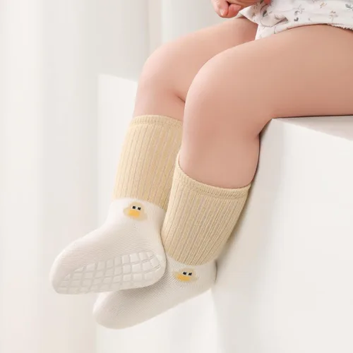 Vista 7 de Calcetines antideslizantes para bebé, calcetines antideslizantes de dibujos animados para niñas y niños, recién nacidos, calcetines de piso