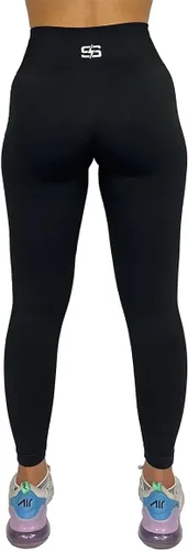 Vista 4 de Leggings sin costuras - Leggings de fitness suaves como la mantequilla, pantalones de yoga, cintura alta, leggings de longitud completa