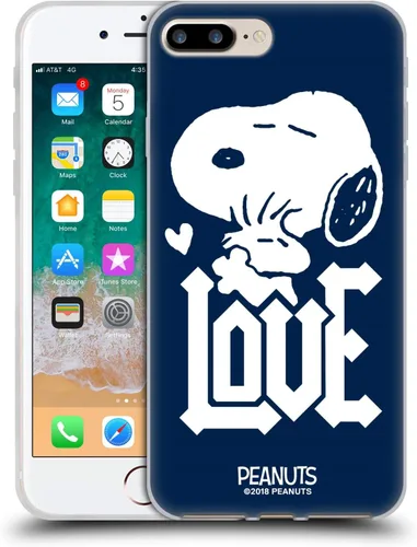 Vista 94 de Head Case Designs Funda de gel con licencia oficial de Peanuts Charlie Brown Good Grief Rock Tees [protección de grado militar] compatible con Apple