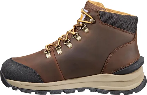 Vista 4 de Carhartt Botas de trabajo Gilmore de 5 pulgadas para hombre, Marrón claro, talla única marrón oscuro aceitado bronceado