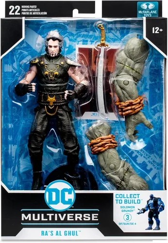Vista 4 de McFarlane Toys - DC Gaming Build-A 7IN Figuras WV1 - Arkham City - RA'S AL GHUL