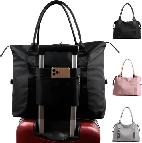 Vista 6 de JSAHAH Bolsa de viaje para mujer bolsa de transporte para equipaje bolsa de deporte para gimnasio