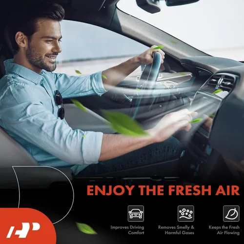 Vista 6 de A-Premium Filtro de aire de cabina de 2 piezas con carbón activado compatible con Volkswagen Jetta, Passat, Golf, Tiguan, Beetle, CC, Eos, GTI