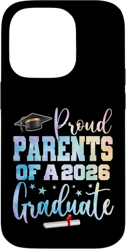 Vista 17 de Proud Parents of A Class of 2026 Graduate Graduation Case for iPhone 16