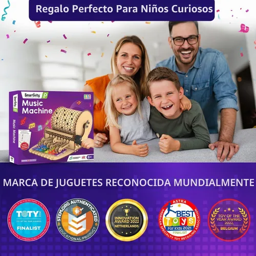 Vista 7 de Smartivity Máquina de música DIY de juguete para niños de 8 a 14 años