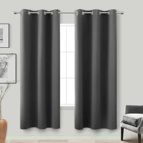 Vista 37 de KOUFALL Cortinas de Baño Aqua para Ventana, Juego de 2 Paneles Decoración Costera Cortinas Cortas Opacas para Ventana Pequeña de Cocina Puerta