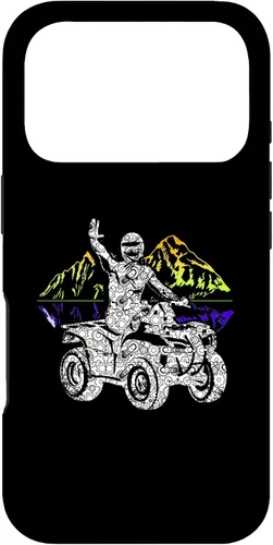 Vista 30 de ATV Rider Mountains Offroad Motocross Quad Racing Case for iPhone 16