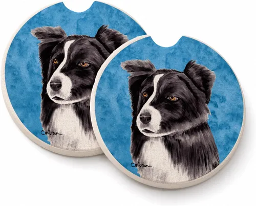 Vista 54 de Caroline's Treasures SS4767-BUCARC - Juego de 2 portavasos para automóvil, diseño de bulldog inglés, absorbentes para automóvil, portavasos
