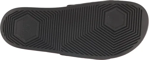Vista 4 de AX ARMANI EXCHANGE Men's Mesh Rubber Logo Pool Slide Sandal