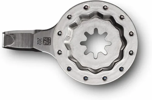 Vista 9 de Fein Starlock Plus 63903200210 - Cuchilla de corte con gancho para trabajos de precisión, eliminación de calafateo de cubierta de tablones
