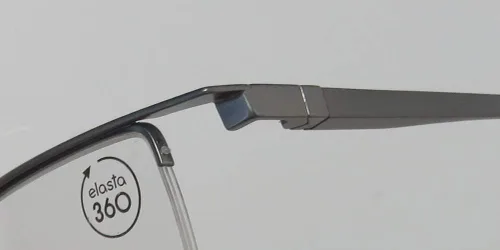 Vista 6 de Safilo 1071 Elasta - Bisagras de resorte de media llanta para hombre y mujer