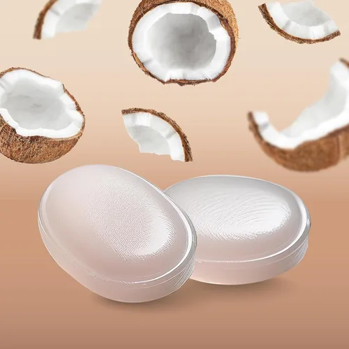 Vista 4 de Caramelo de coco, caramelo duro envuelto individualmente, paquete de 2 libras Relleno cremoso, caramelo anticuado, caramelo de oficina