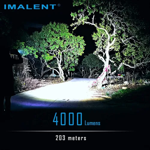 Vista 7 de IMALENT LD70 linterna de bolsillo EDC, linternas compactas brillantes y potentes de 4000 lúmenes con LED CREE XHP70.2, linterna recargable de mano