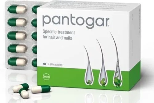 Vista 2 de Pantogar Pantovigar Tratamiento Específico para Cabello y Uñas (90 Cápsula -1 Caja)