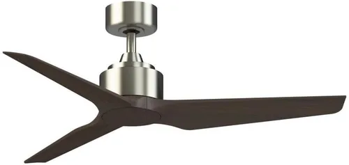 Vista 13 de Fanimation TriAire Custom 48 In Ceiling Fan, Black, Black Blades Light kit sold separately. Damp rated for indoor/outdoor use. Remote included.