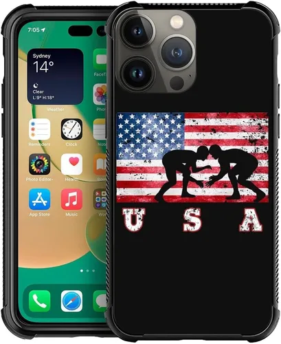 Vista 25 de CARLOCA Funda compatible con iPhone 15 Plus, diseño de gato Mumbai Clivia negro para iPhone 15 Plus, ultra protección, a prueba de golpes